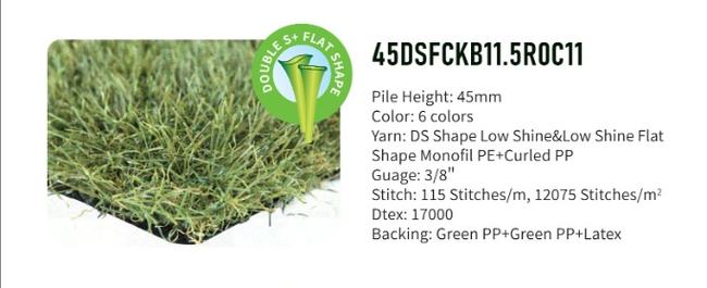 45mm Double-S + Flat Grass