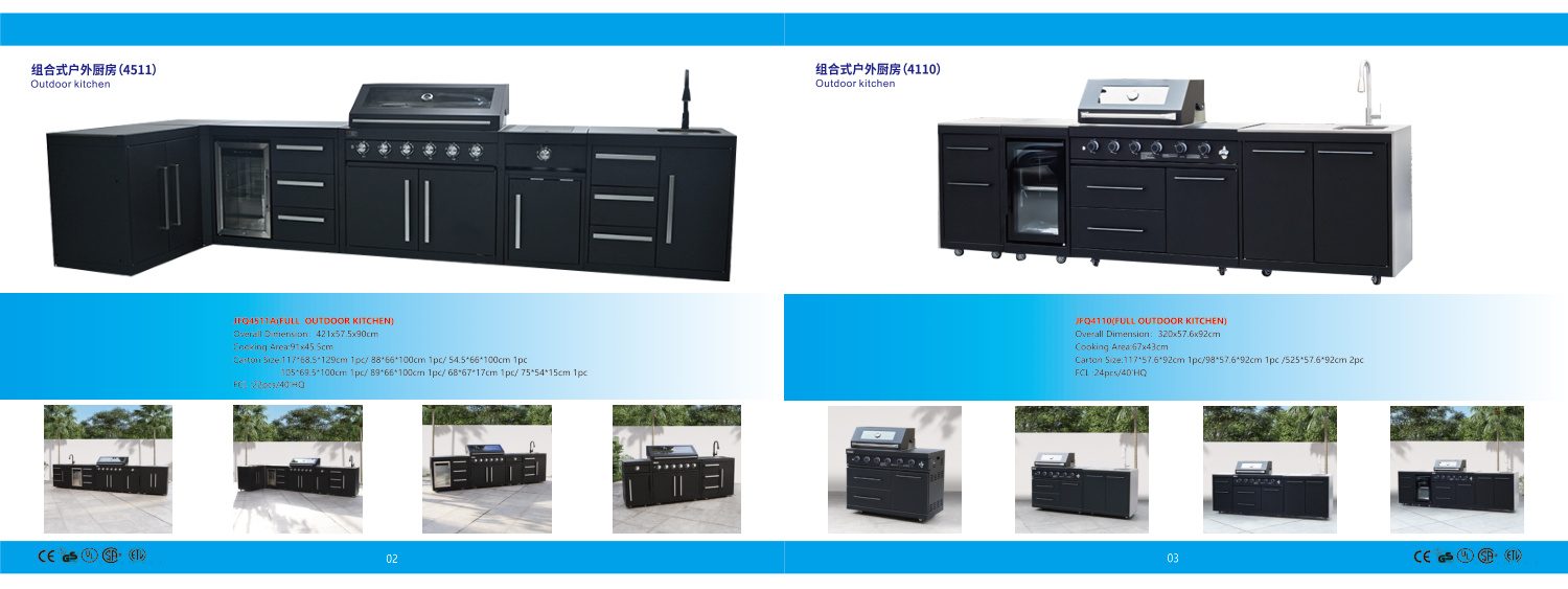BBQ, Outdoor Kitchen & Leisure Equipment