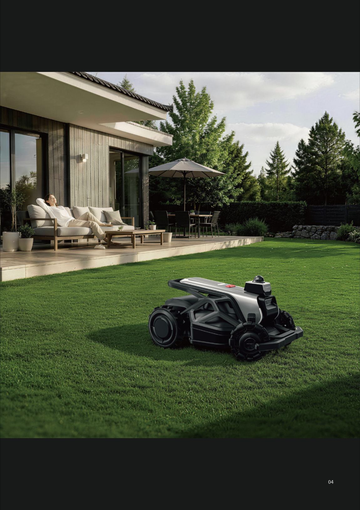 Airseekers Visual 7 Robotic Lawn Mower Feature Page