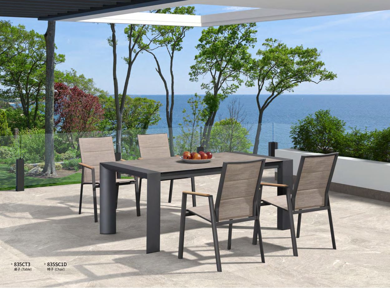 835SC1D / 835CT3 Premium Outdoor Contract Furniture