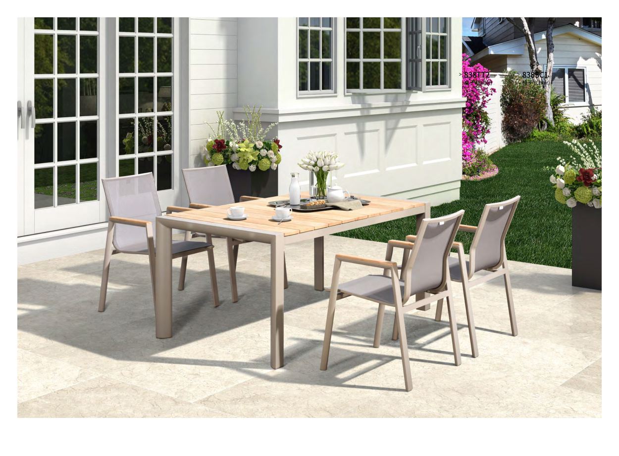 838TT2 / 838SC1 Premium Outdoor Contract Furniture