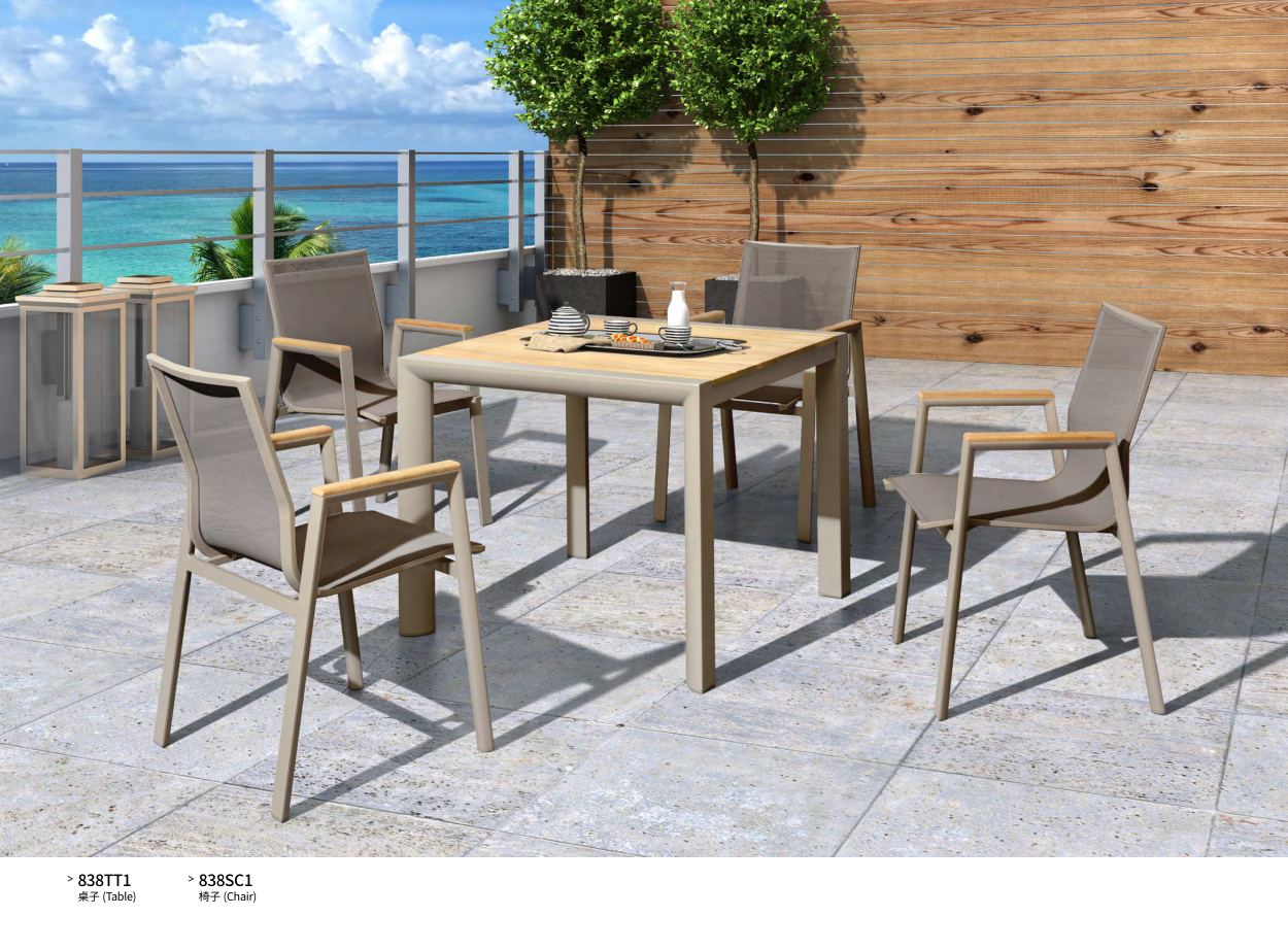 838TT1 / 838SC1 Premium Outdoor Contract Furniture