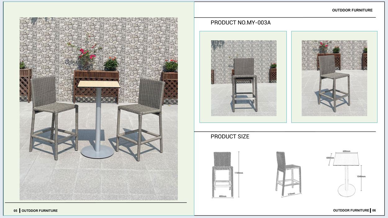 MY-003A Outdoor sofa / lounge set