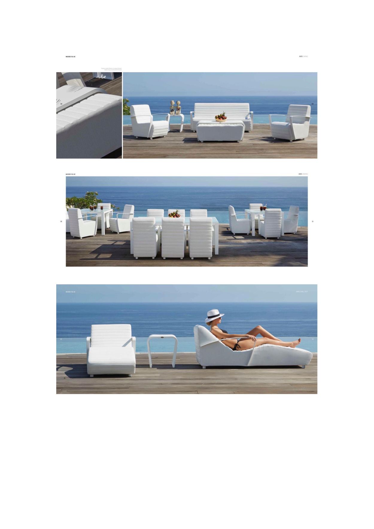 Skyline Visual 5 Rope lounge chair