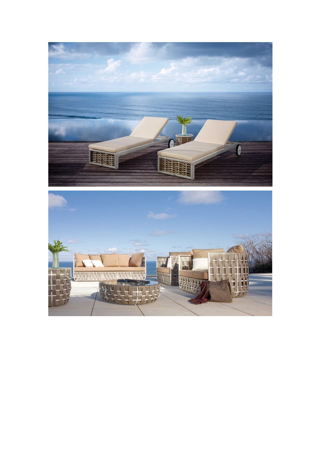 Skyline Visual 7 Resort sofa