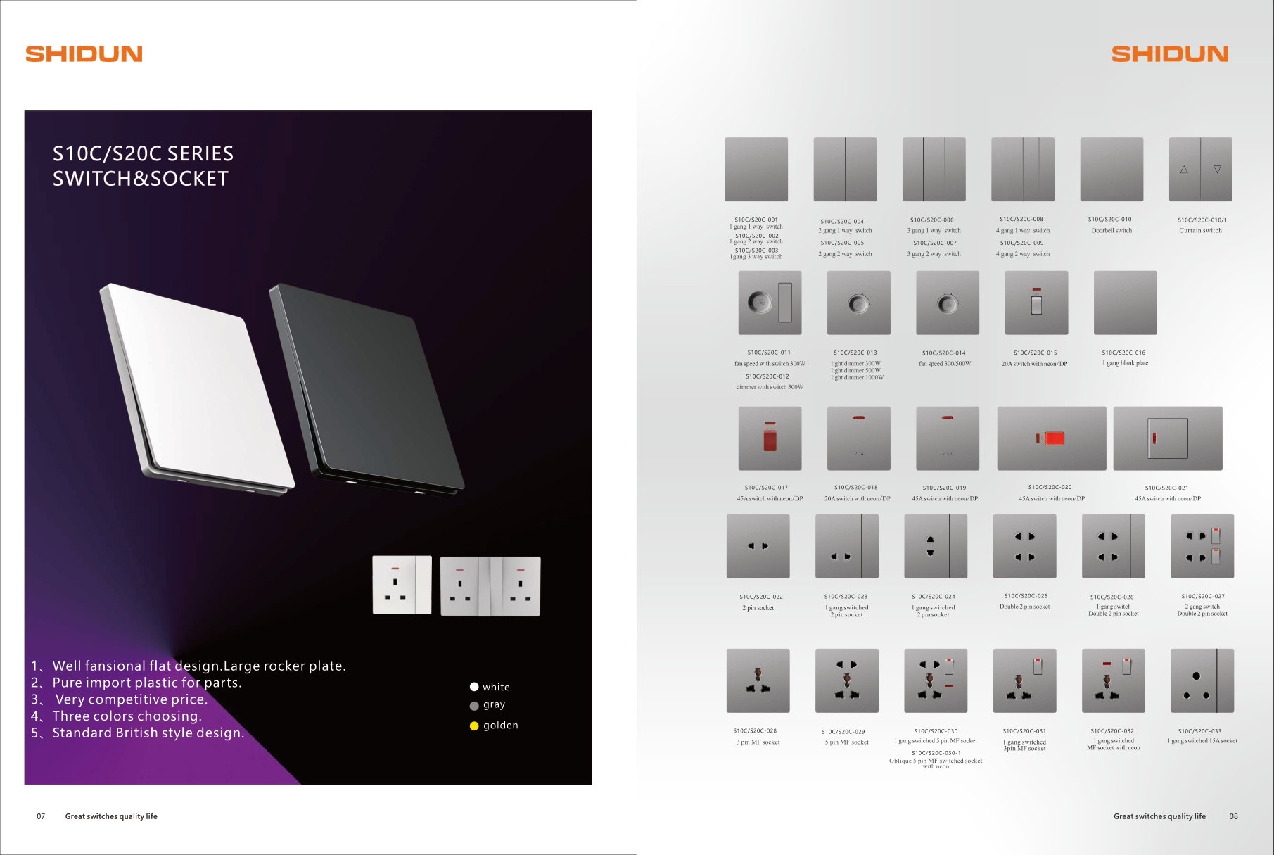 Switches, Sockets & Smart Electrical